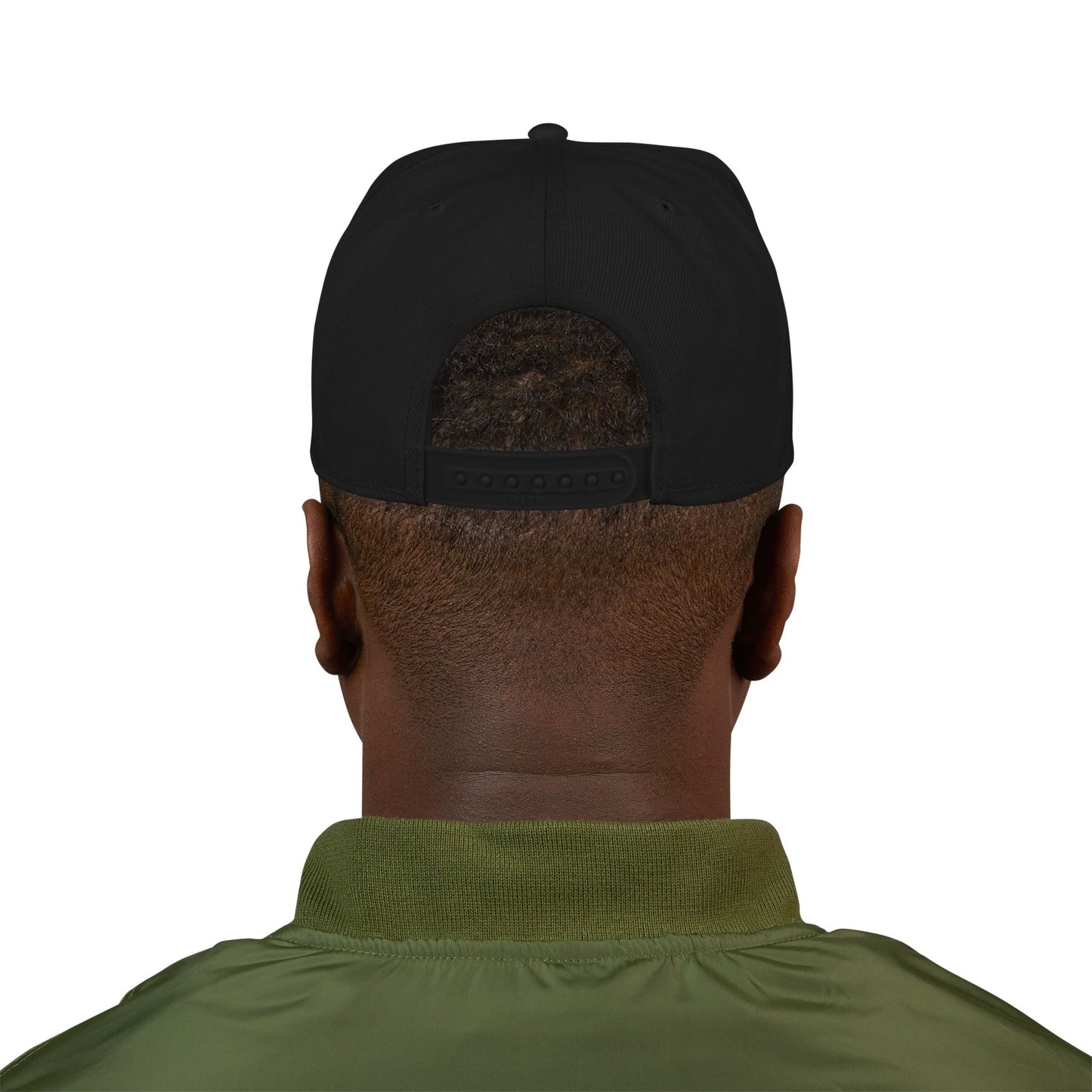 Bass Clef Snapback Hat — Embroidered Music Note Cap for Musicians & Music Lovers