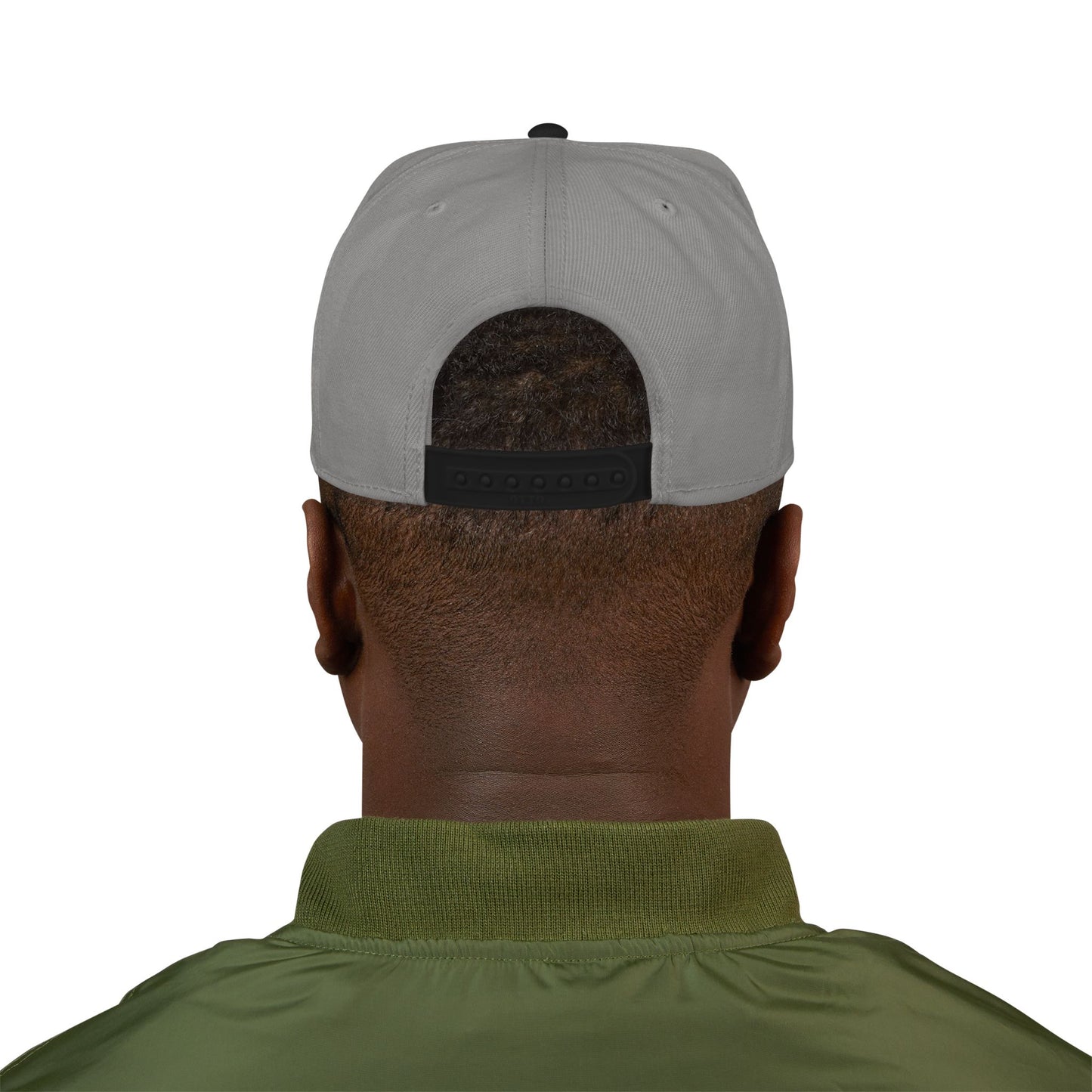 Bass Clef Snapback Hat — Embroidered Music Note Cap for Musicians & Music Lovers