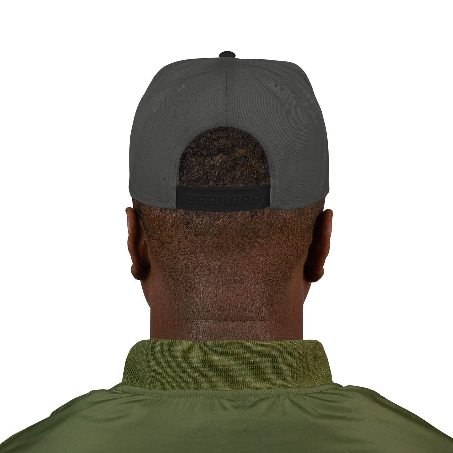 Bass Clef Snapback Hat — Embroidered Music Note Cap for Musicians & Music Lovers